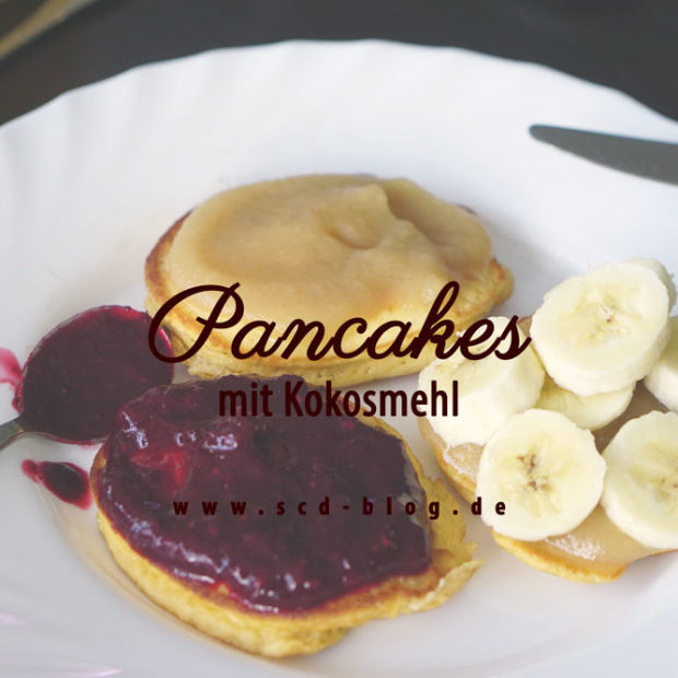 Pancakes mit Kokosmehl